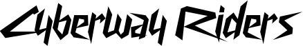 Cyberway Riders Font