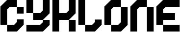 Cyklone Font
