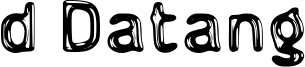 d Datang Font
