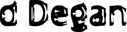 d Degan Font