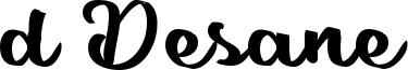 d Desane Font
