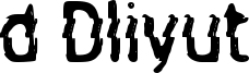d Dliyut Font