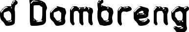 d Dombreng Font