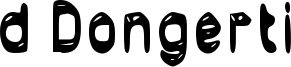 d Dongerti Font