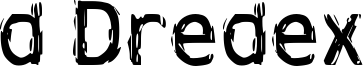d Dredex Font