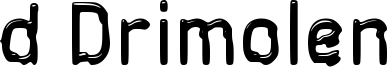 d Drimolen Font