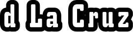 d-la-cruz-font.otf