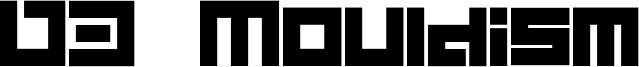 D3Mouldism.ttf