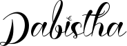 Dabistha Font