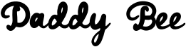 Daddy Bee Font