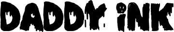 Daddy Ink Font