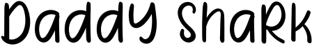 Daddy Shark Font