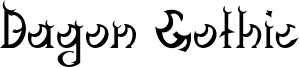 Dagon Gothic.ttf