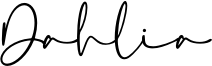 Dahlia Font