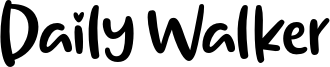 Daily Walker Font