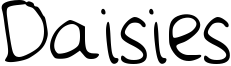 Daisies Font