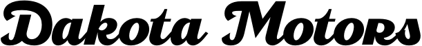 Dakota Motors Font