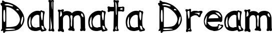 Dalmata Dream Bold.ttf
