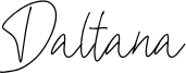 Daltana Font