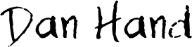 Dan Hand Font