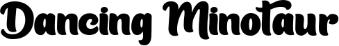 Dancing Minotaur Font