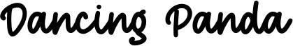 Dancing Panda Font