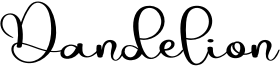 Dandelion Font