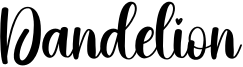 Dandelion Font