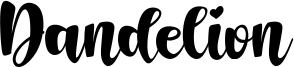 Dandelion - Regular - Free.ttf
