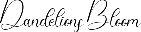 Dandelions Bloom Font