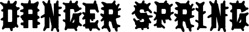 Danger Spring Font