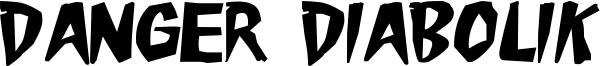 Danger Diabolik Font
