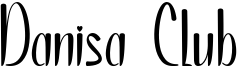 Danisa Club Font