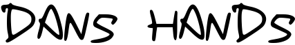 Dans Hands Font