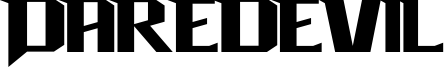Daredevil Font