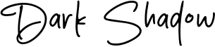Dark Shadow Font