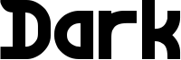 Dark Font