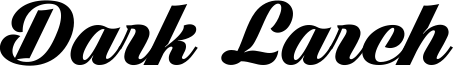 Dark Larch Font