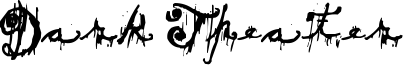 Dark Theater Font
