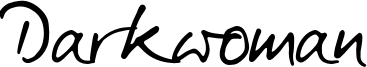 Darkwoman Font