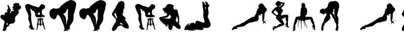 Darrians Sexy Silhouettes 4.ttf