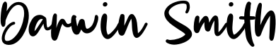 Darwin Smith Font