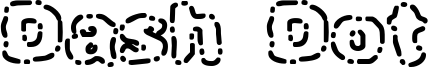 Dash Dot Font