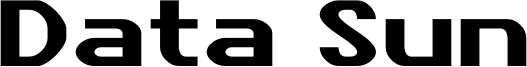Data Sun Font