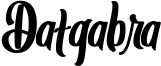 Datgabra FREE.ttf
