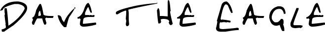 Dave the Eagle Font
