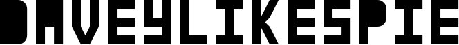 daveylikespie Font