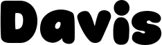 Davis Font
