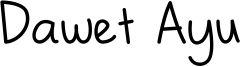 Dawet Ayu Font