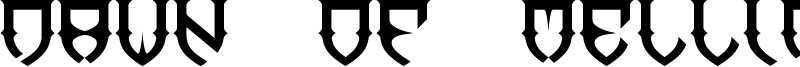 Dawn of Mellido Font